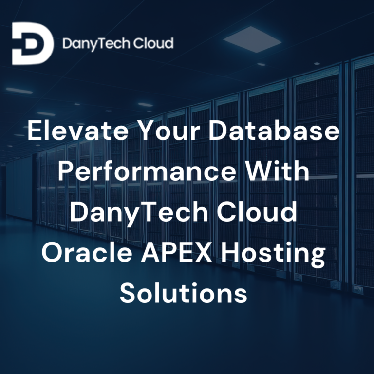 Read more about the article Elevate Your Database Performance With DanyTech Cloud Oracle APEX Hosting Solutions